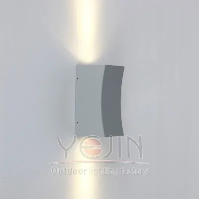 مصباح حائط خارجي من الألومنيوم طراز GU10 مستطيل YJ-006S/2
