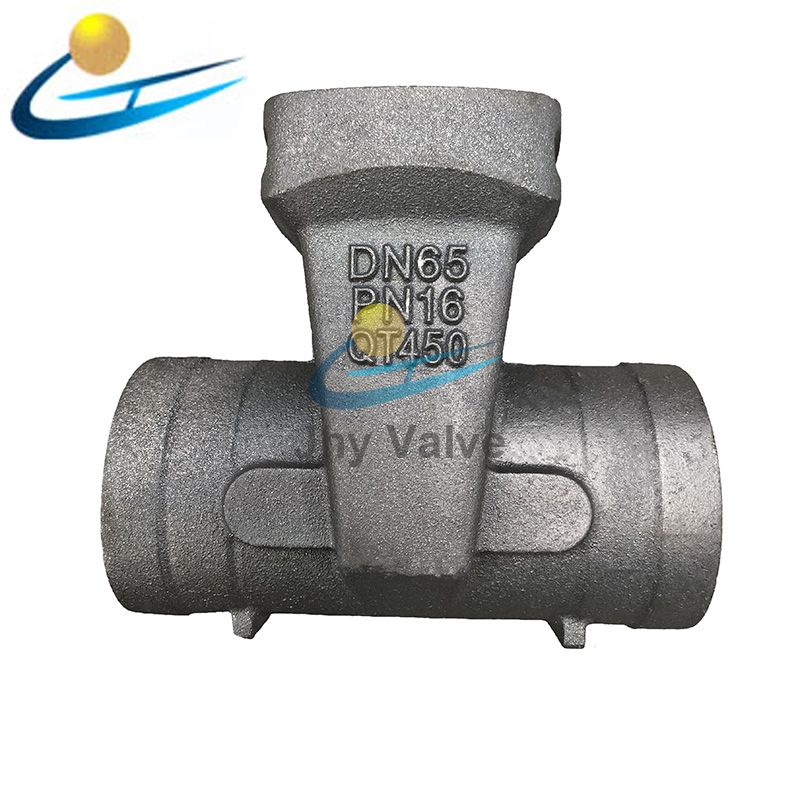 High quality low price customized precision casting cast iron gate valve body