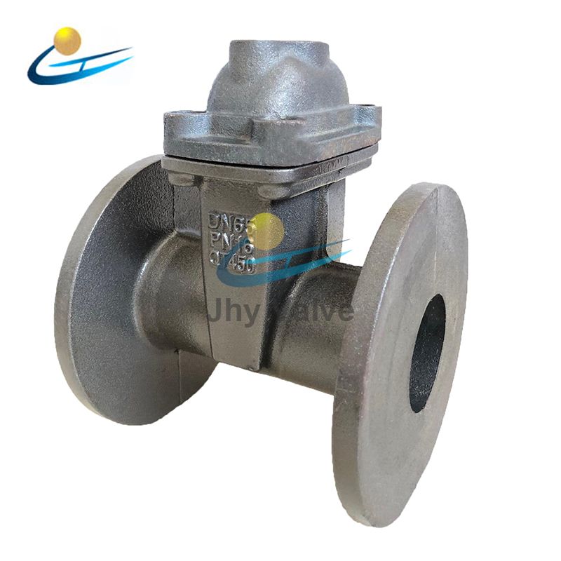 High quality low price customized precision casting cast iron gate valve body