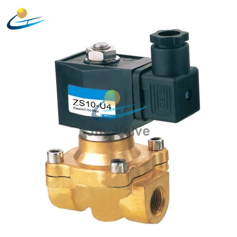 High pressure air valve solenoid valve
