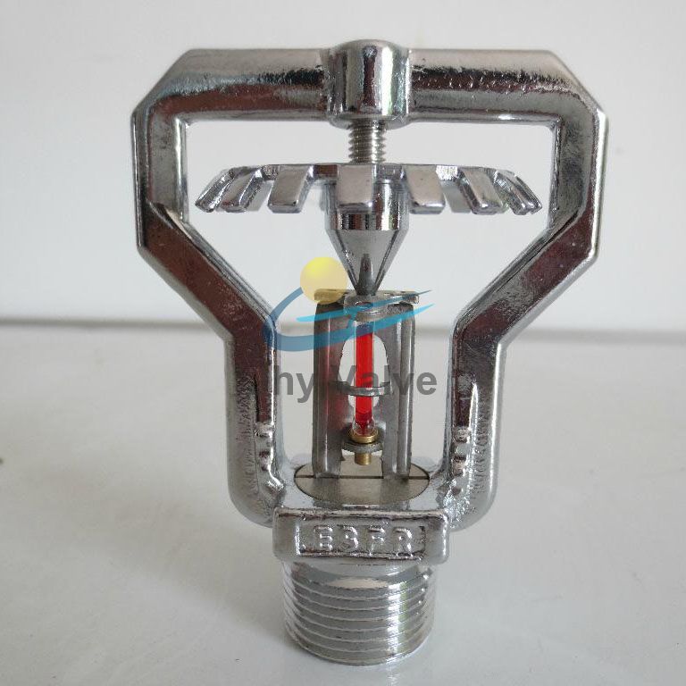 pendan type fusible alloy chrome plated fire sprinkler head