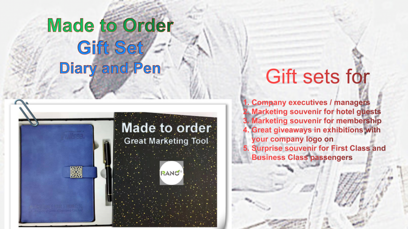New Product - Gift Set - Diary & Pen