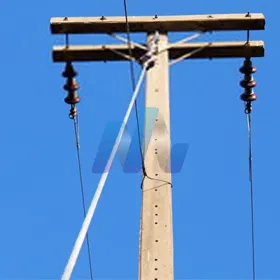 Guy Wire used for the power pole
