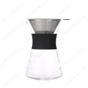 1000ml Glass Pour Over Coffee Maker