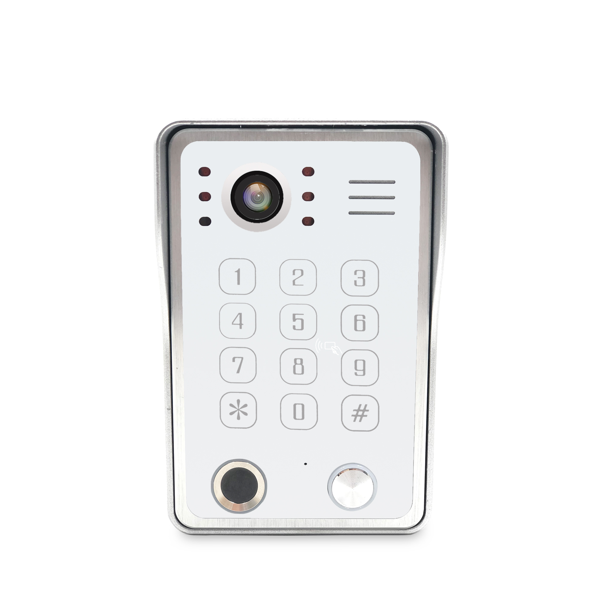 94218 Sonnette de porte pour appel de porte vidéo appel externe panneau de boutons d'appel de sonnette de porte