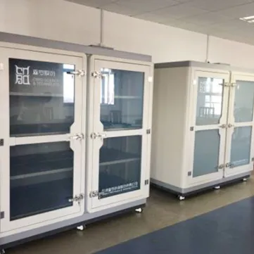 Airtight constant humidity (low oxygen) storage cabinets