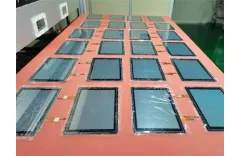 How a Cover Glass Optically Bonded on a PCAP Touchscreen Sensor Glass?