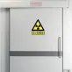 Porte automatique de protection contre les rayons X de l'hôpital