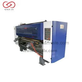 GIGA LXC-250N NC Thin Blade Slitter Scorer Machine para la línea de producción de cartón corrugado Máquina de fabricación de cartón