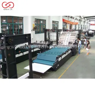 Máquina laminadora semiautomática GIGA LXFMZ para línea de producción de cartón corrugado de 2 capas