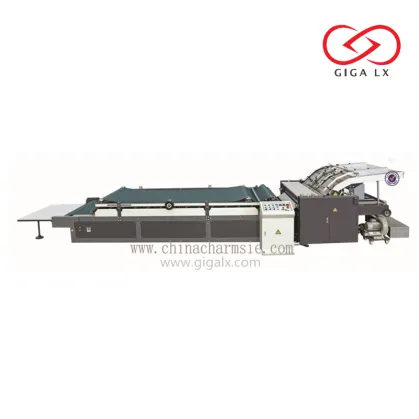 Máquina laminadora semiautomática GIGA LXFMZ para línea de producción de cartón corrugado de 2 capas