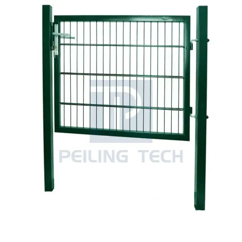Vierkantrohr Single Wing 2D Wire Panel Gate