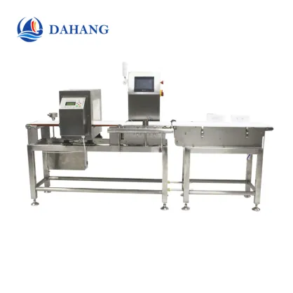 Metal detector combined with checkweigher DH-CWMD-300*150