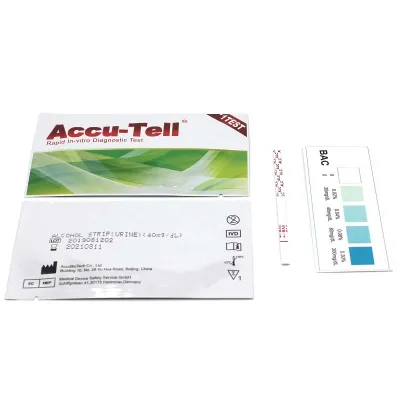 Accu-Tell<sup>®</sup> Alcohol Rapid Test Strip (Urine)