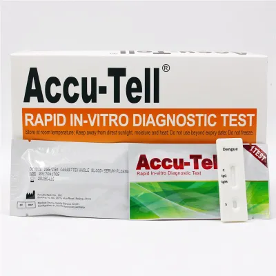 Accu-Tell<sup>®</sup> Dengue IgG/IgM Rapid Test Cassette (Whole Blood/Serum/Plasma)