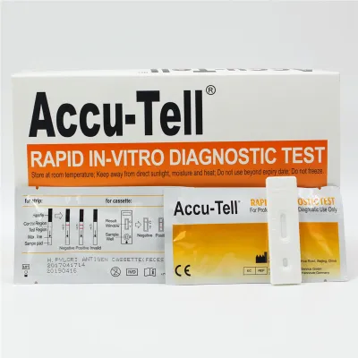 Accu-Tell<sup>®</sup> H.pylori Antigen Rapid Test Cassette (Feces)