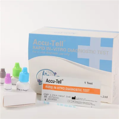 Accu-Tell<sup>®</sup> Strep A Rapid Test Cassette (Throat Swab)