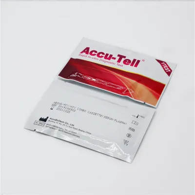 Accu-Tell<sup>®</sup> HBsAg/HCV/HIV Combo Rapid Test Cassette (Serum/Plasma)