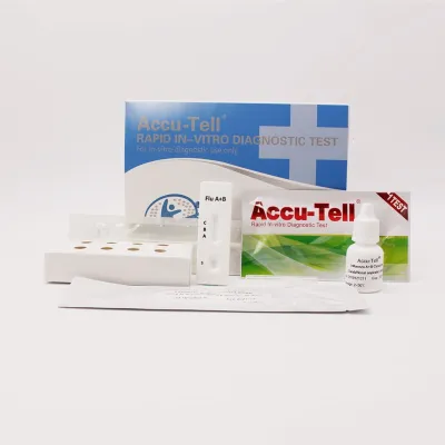 Accu-Tell<sup>®</sup> Influenza A+B Cassette/Strip (Swab/Nasal Aspirate)