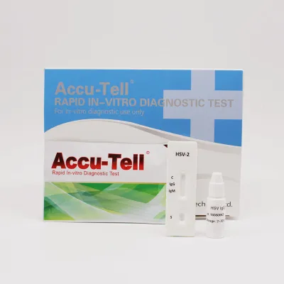 Accu-Tell<sup>®</sup> HSV-2 IgG/IgM Rapid Test Cassette (Serum/Plasma)