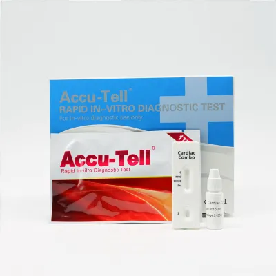 Accu-Tell<sup>®</sup> Myoglobin/CK-MB/Troponin I Combo Rapid Test Cassette (Whole Blood/Serum/Plasma)