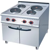 4-Plate Electric Cooker with Cabinet