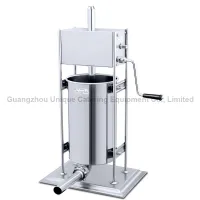 7L stainless steel manual sausage stuffer making machine/home used High quality vacuum sausage filler machine 