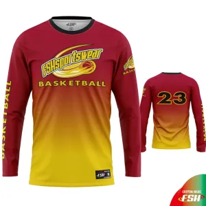 2021 latest design basketball shooting shirt,sublimated basketball training shirt