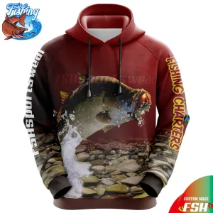 Custom sublimated fishing hoodie fishing jacket