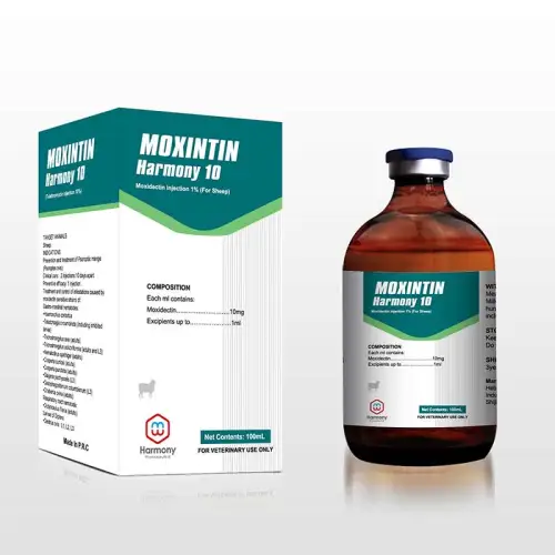 Inyección de moxidectina