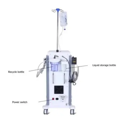 Sauerstoff Infusion Gesichtssystem Sauerstoff Wasser Jet Peeling Maschine für die Hautaufhellung