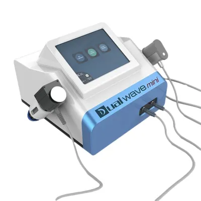 Electromagnetic /Pneumatic Shockwave Machine with 2 treatment handles ED treatment