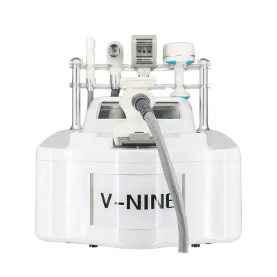 Portable 5 in one V9 III fat removal RF Cavitation Vacuum roller slimming Machine face /body