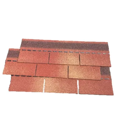 红色沥青屋顶bitumen_asphaltic_shingles