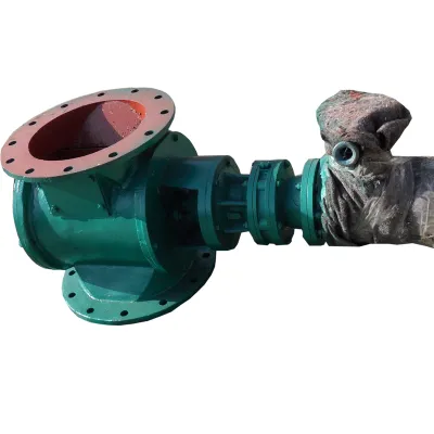 поворотный выпускной клапан для цементного завода / жесткой крыльчатки