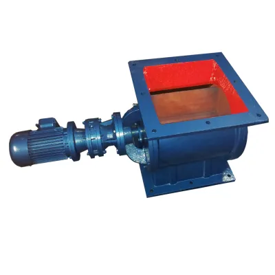 válvula de descarga rotativa para planta de cemento / alimentador de impulsor rígido