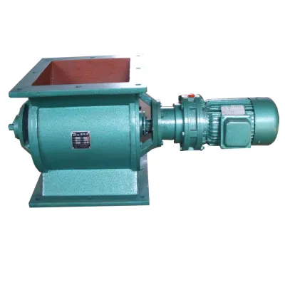 Válvula de descarga de aire rotativa de ceniza descarga de polvo de suministro de fábrica