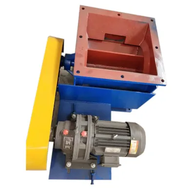 válvula de descarga rotativa para fábrica de cimento / alimentador de impulsor rígido