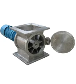 vanne de décharge rotative pour cimenterie / alimentation à turbine rigide