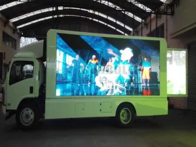 Mobile Truck LED Display Solution Effect