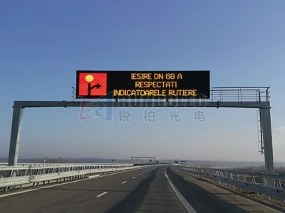 Transport  Highways VMS Signs LED Display Solution Effect