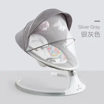 Cadeira automática do berço inteligente do leão-de-chácara do bebê com engrenagem do bebê do quadro de assento da liga de alumínio
