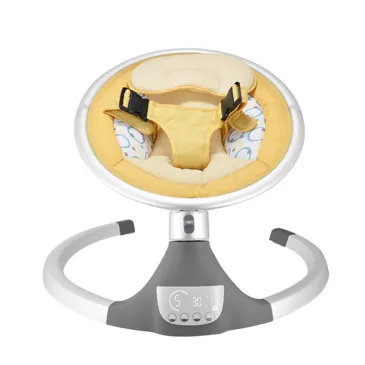 Electric Baby Rocker with Detachable Seat Cover and  USB Connection