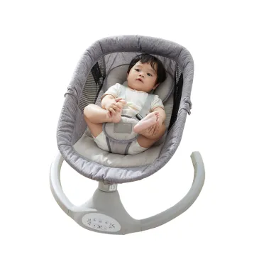 Nuevo diseño moderno Cuna para bebé Columpio Posición de reclinación ajustable Silla de guardería para bebés