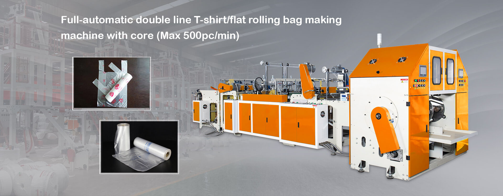 Máquina para fabricar sacolas planas