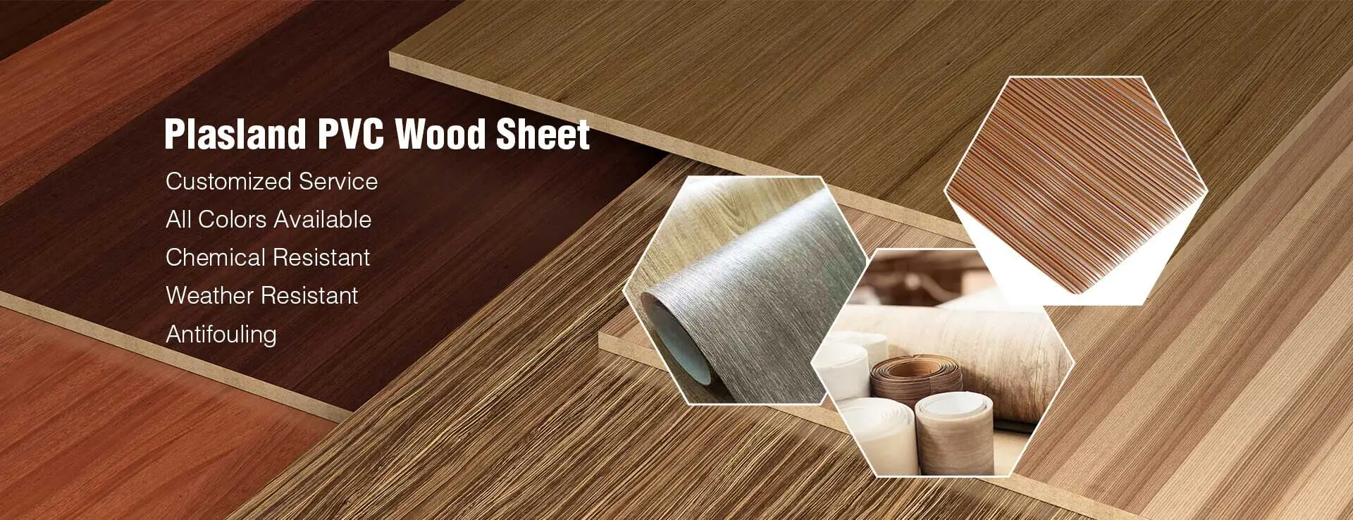 PVC Wooden Grain Sheet