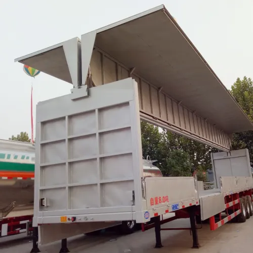 Remolque del camión de remolque del precio del camión de la caja del cargo de 20 toneladas en venta