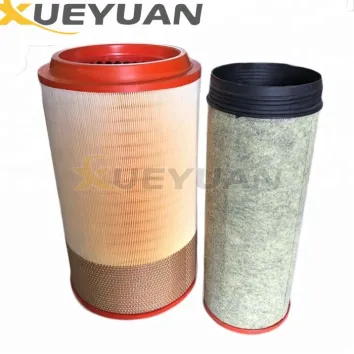 Truck Air Filter Model K2845 1109070-55A 1109060-55A K2845 for Howo Heavy Duty FAW 360 Lorry Assembly Parts 