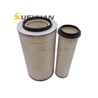 Dongfeng truck EQ145 air filter element K2036 White cotton paper engine parts for Liuqi, Yuchai, Yutong, 
