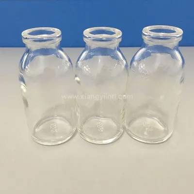 Frascos de vidro para uso farmacêutico
